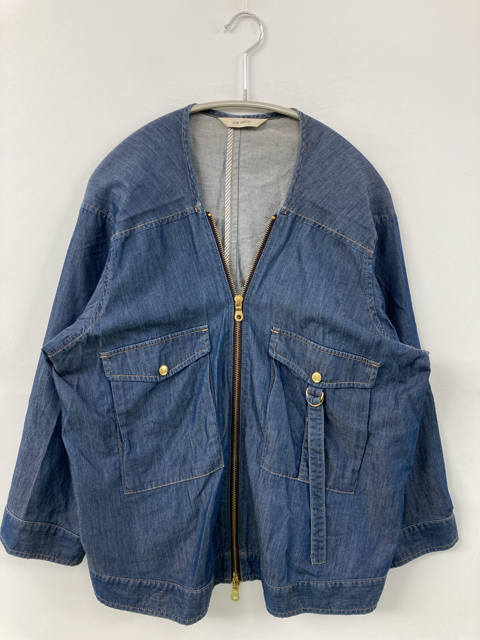 ☆美品☆￥61,600-【N-2Bラインを～デニムJKに❕】裏地ボアもこ ☆美品☆￥61,600-【N-2Bラインを～デニムJKに❕】裏地ボアもこ